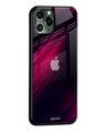 Shop Iphone 11 Pro Max Razor Black Glass Case-Design