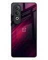 Shop Razor Black Premium Glass Case for OnePlus Nord CE4 5G(Shock Proof, Scratch Resistant)-Front