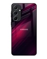 Shop Razor Black Premium Glass Case for Samsung Galaxy A55 5G(Shock Proof, Scratch Resistant)-Front