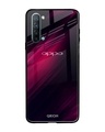 Shop Razor Printed Premium Glass Cover for Oppo Reno 3 (Shock Proof, Lightweight)-Front