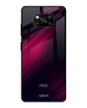Shop Razor Printed Premium Glass Cover for Poco X3 Pro (Shock Proof, Lightweight)-Front