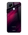 Shop Razor Printed Premium Glass Cover for Realme C25 (Shock Proof, Lightweight)-Front