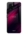 Shop Razor Printed Premium Glass Cover for Vivo Y15s (Shockproof, Light Weight)-Front