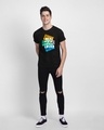 Shop Real Music Lover Half Sleeve T-Shirt Black-Design
