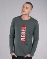 Shop Rebel Side Full Sleeve T-Shirt-Front