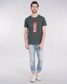 Shop Rebel Side Half Sleeve T-Shirt-Full