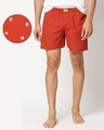 Shop Red AOP Geometric Print C Boxers-Front