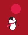 Shop Red Ballon Penguin Boyfriend T-Shirt