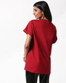 Shop Red Ballon Penguin Boyfriend T-Shirt-Design