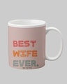 Shop Red Best Wife Ceramic Mug-Front