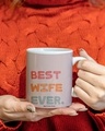 Shop Red Best Wife Ceramic Mug-Design