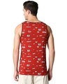 Shop Men's Red Comic AOP Vest-Design
