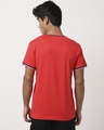 Shop Men's Red Dreamer Tom Typography Varsity T-shirt-Design