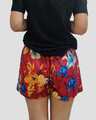 Shop Whats Down Women's Red Floral Boxer-Full