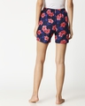 Shop Red Hibiscus Women's Boxer Shorts-Full