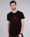 Shop Red Hydra Half Sleeve T-Shirt (AVL)-Front
