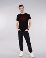 Shop Red Hydra Half Sleeve T-Shirt (AVL)-Design