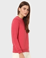 Shop Women's Red Melange Sweater-Design