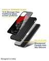 Shop Red Moon Tiger Printed Premium Glass Cover For iPhone 11 (Impact Resistant, Matte Finish)-Design