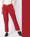 Shop Red Passion Plain Pyjamas-Front