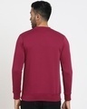 Shop Men's Plum Red Sweatshirt-Design