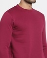 Shop Men's Plum Red Sweatshirt