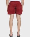 Shop Men's Red Checked Boxers-Design