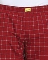 Shop Men's Red Checked Boxers