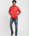 Shop Men's Red Puffer Jacket-Full