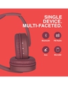 Shop Red True Wireless Bluetooth Headphones-Design