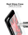 Shop Red Vegeta Premium Glass Case for Redmi Note 12 (Shock Proof, Scratch Resistant)-Full