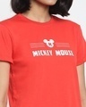 Shop Red &White Mickey Nightwear Set