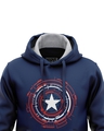 Shop Captain America: Mechanical Shield   Marvel Official Hoodie-Design