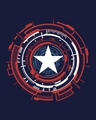Shop Captain America: Mechanical Shield   Marvel Official Hoodie-Full