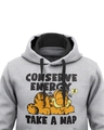 Shop Conserve Energy   Garfield Official Hoodie-Design