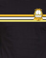 Shop Garfield: Retro Stripes Official Garfield Cotton Half Sleeves T-Shirt-Full