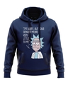 Shop Rick's Opinion   Rick And Morty Official Hoodie-Front