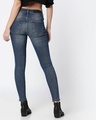 Shop Regal Blue Mid Rise Stretchable Women's Jeans-Design