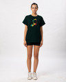 Shop Reggae Pastel Note Boyfriend T-Shirt-Full