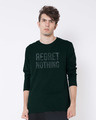 Shop Regret Nothing Full Sleeve T-Shirt-Front
