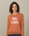 Shop Regrets-None Fleece Light Sweatshirt-Front