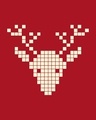 Shop Women's Red Reindeer Hoodie-Full