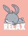 Shop Relax Chibi Bunny Fleece Light Sweatshirt (LTL)-Full