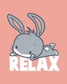 Shop Relax Chibi Bunny Round Neck 3/4th Sleeve T-Shirt (LTL)-Full
