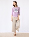 Shop Relax Chibi Bunny Round Neck 3/4th Sleeve T-Shirt (LTL)-Design