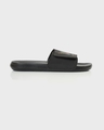 Shop Men's Black Relax Printed Adjustable Strap Comfysole Sliders-Full
