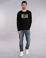 Shop Relax Wave Full Sleeve T-Shirt-Design