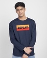Shop Replay Full Sleeve T-Shirt-Front