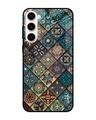 Shop Retro Art Premium Glass Case for Samsung Galaxy S23 Plus 5G (Shock Proof, Scratch Resistant)-Front