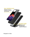 Shop Retro Astronaut Premium Glass Case for Apple iPhone 13 Mini (Shock Proof, Scratch Resistant)-Design